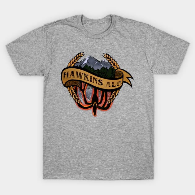 Hawkins Ale T-Shirt by TheFlyingPenguin